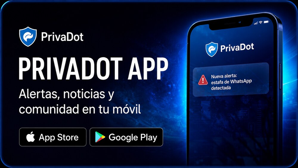 PrivaDot APP: alertas, noticias y comunidad en tu móvil
